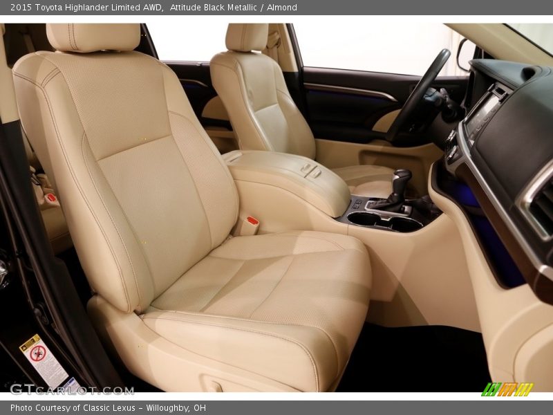 Attitude Black Metallic / Almond 2015 Toyota Highlander Limited AWD