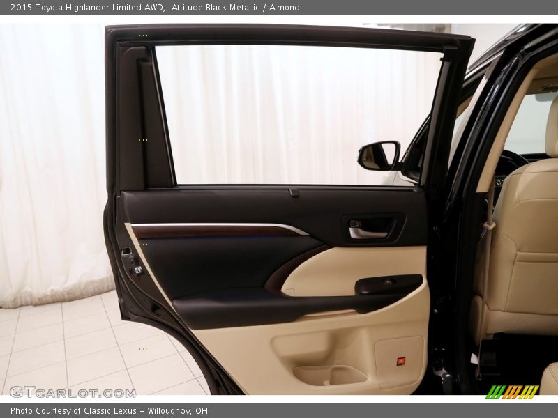 Attitude Black Metallic / Almond 2015 Toyota Highlander Limited AWD