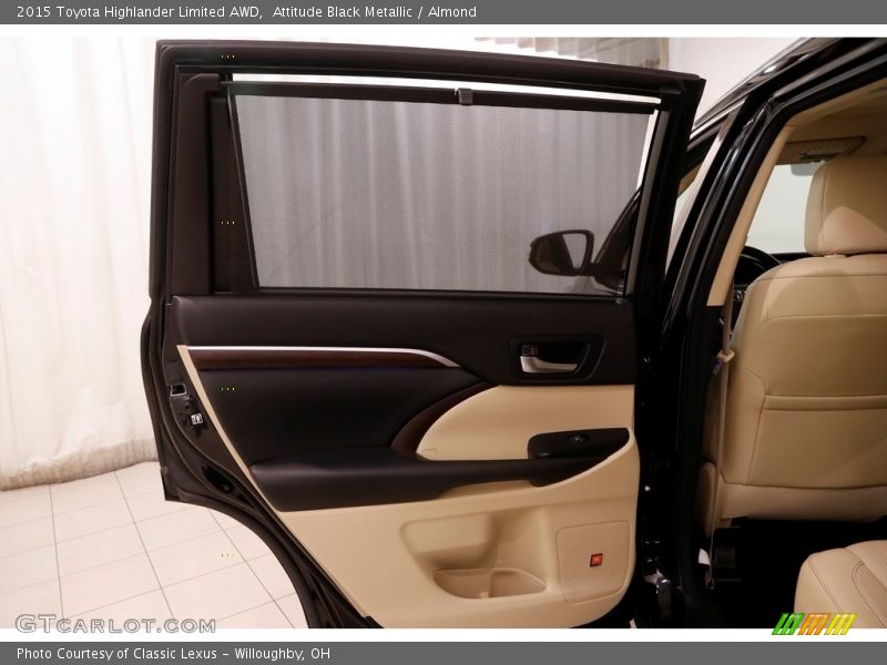 Attitude Black Metallic / Almond 2015 Toyota Highlander Limited AWD