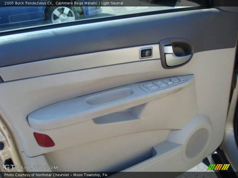 Cashmere Beige Metallic / Light Neutral 2005 Buick Rendezvous CX