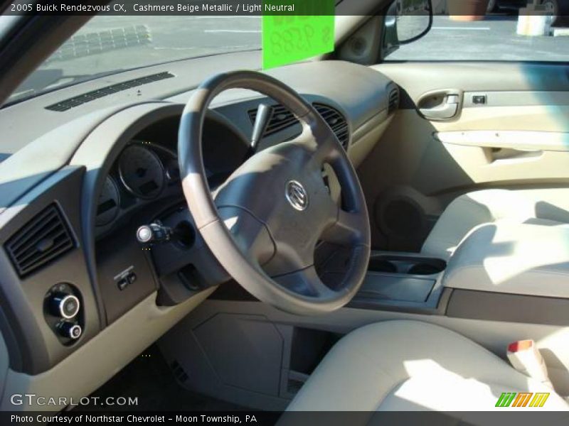 Cashmere Beige Metallic / Light Neutral 2005 Buick Rendezvous CX