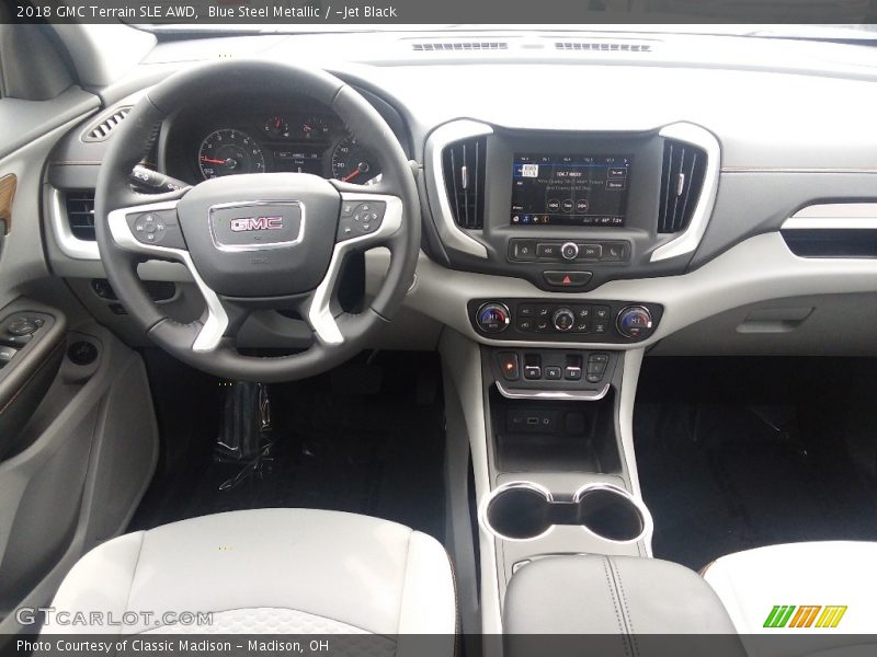 Blue Steel Metallic / ­Jet Black 2018 GMC Terrain SLE AWD