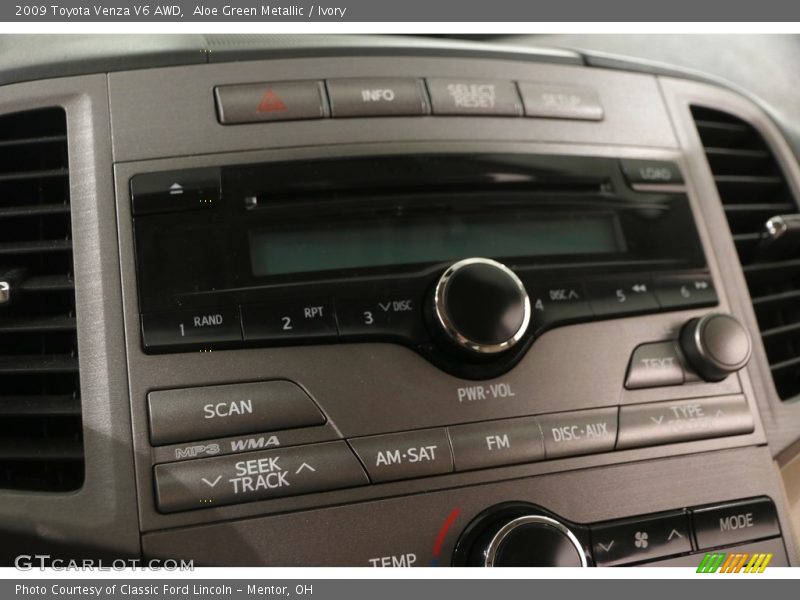 Aloe Green Metallic / Ivory 2009 Toyota Venza V6 AWD