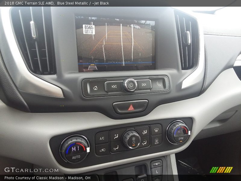 Blue Steel Metallic / ­Jet Black 2018 GMC Terrain SLE AWD