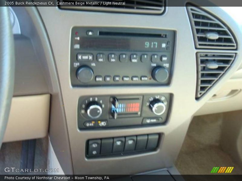 Cashmere Beige Metallic / Light Neutral 2005 Buick Rendezvous CX