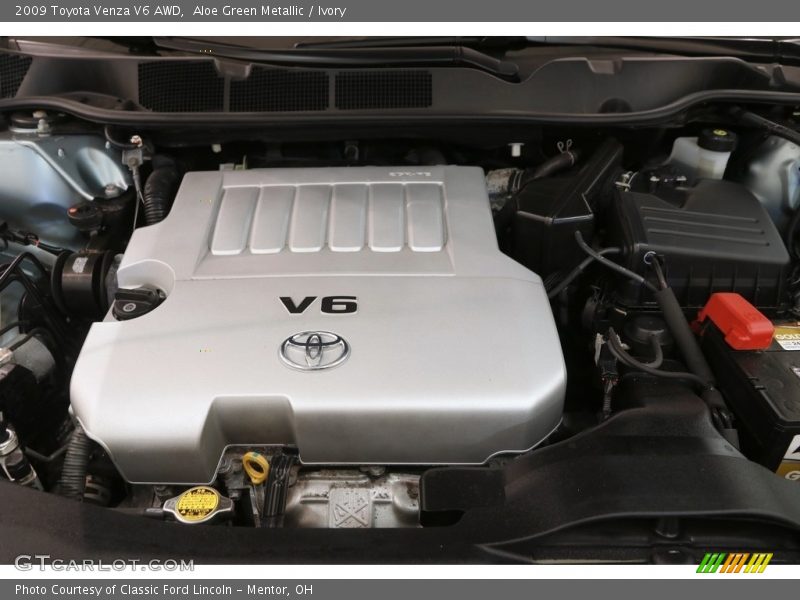 Aloe Green Metallic / Ivory 2009 Toyota Venza V6 AWD