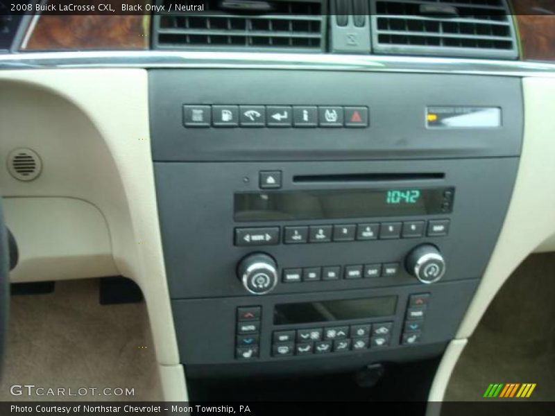 Black Onyx / Neutral 2008 Buick LaCrosse CXL
