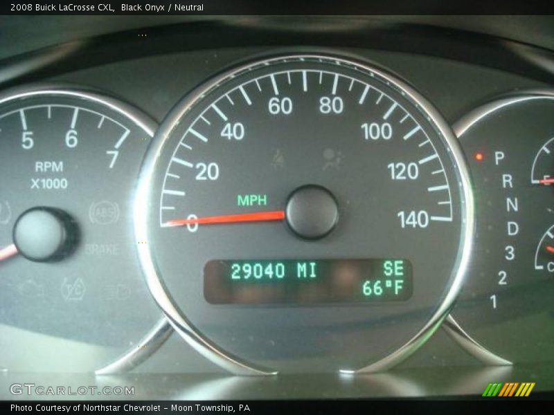 Black Onyx / Neutral 2008 Buick LaCrosse CXL