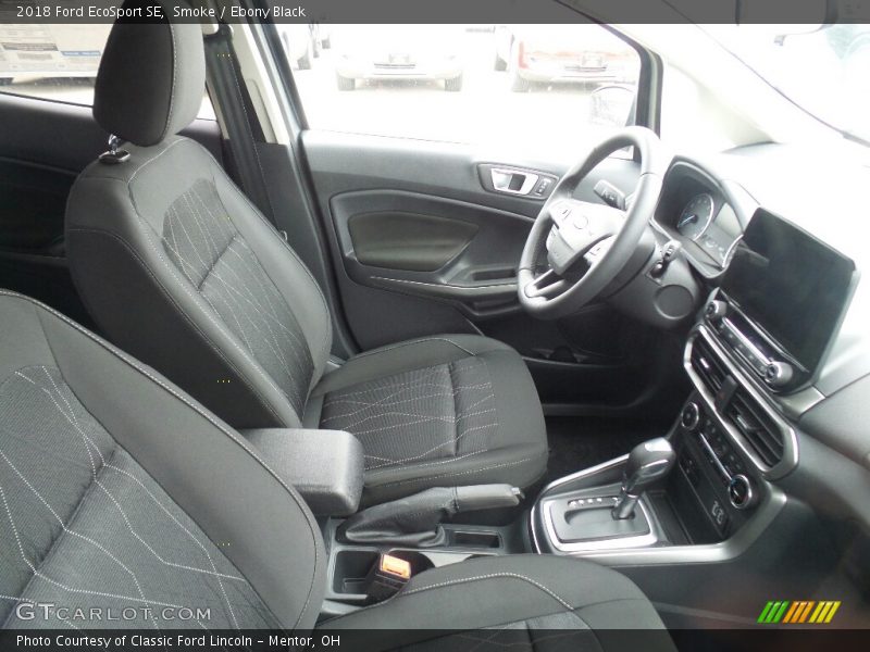 Smoke / Ebony Black 2018 Ford EcoSport SE