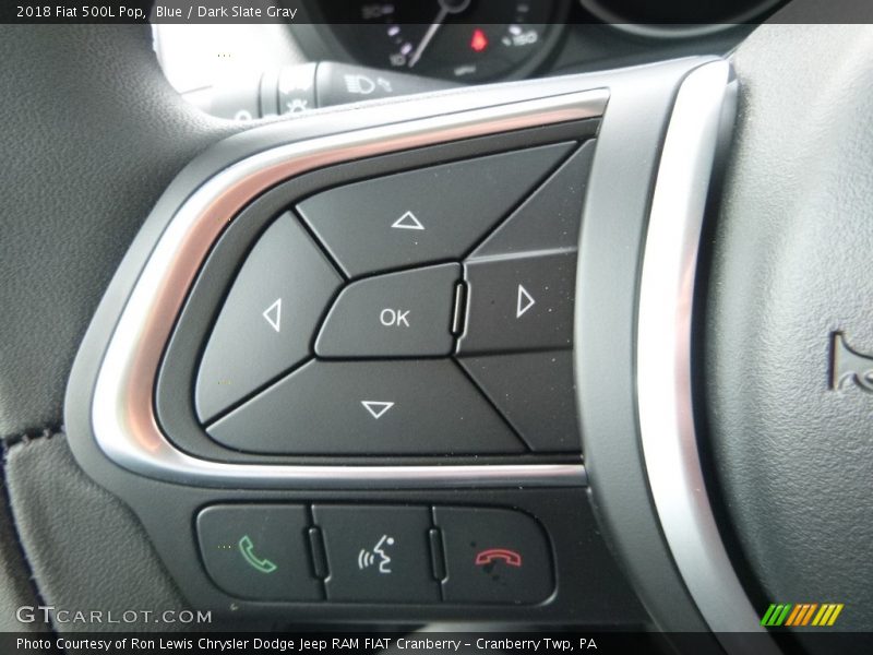 Controls of 2018 500L Pop