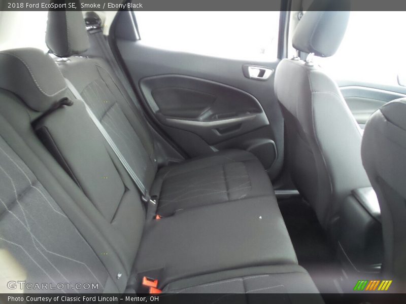 Smoke / Ebony Black 2018 Ford EcoSport SE