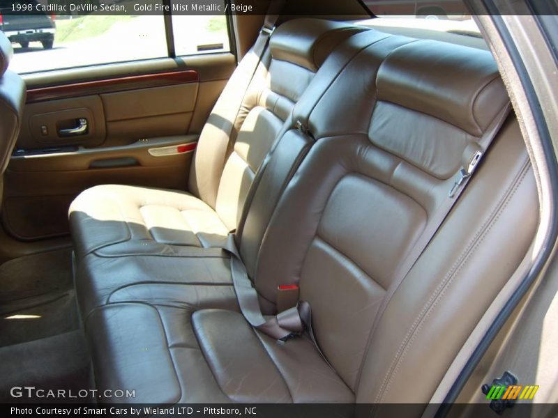 Gold Fire Mist Metallic / Beige 1998 Cadillac DeVille Sedan