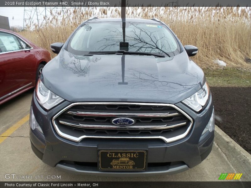 Smoke / Ebony Black 2018 Ford EcoSport Titanium 4WD