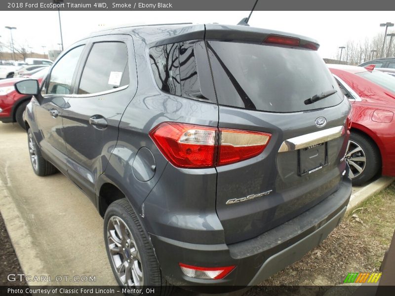 Smoke / Ebony Black 2018 Ford EcoSport Titanium 4WD