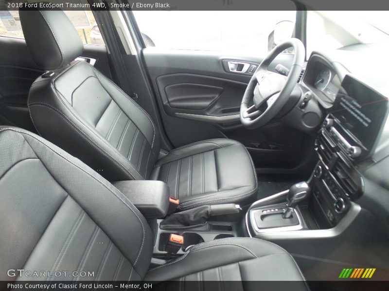 Smoke / Ebony Black 2018 Ford EcoSport Titanium 4WD