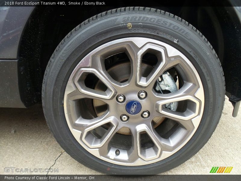 Smoke / Ebony Black 2018 Ford EcoSport Titanium 4WD