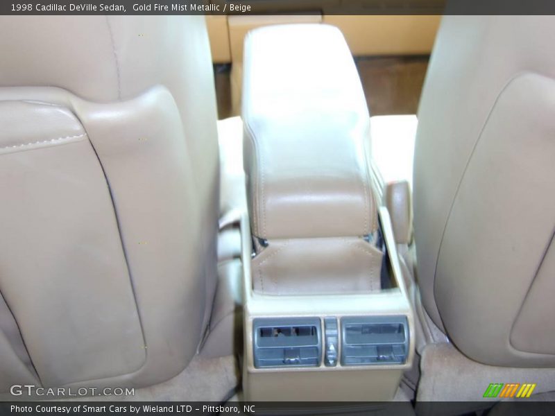 Gold Fire Mist Metallic / Beige 1998 Cadillac DeVille Sedan