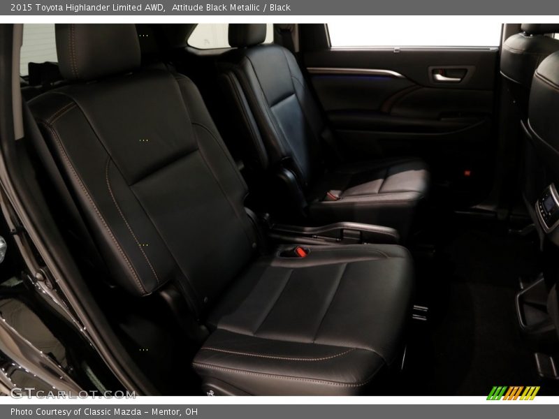 Attitude Black Metallic / Black 2015 Toyota Highlander Limited AWD