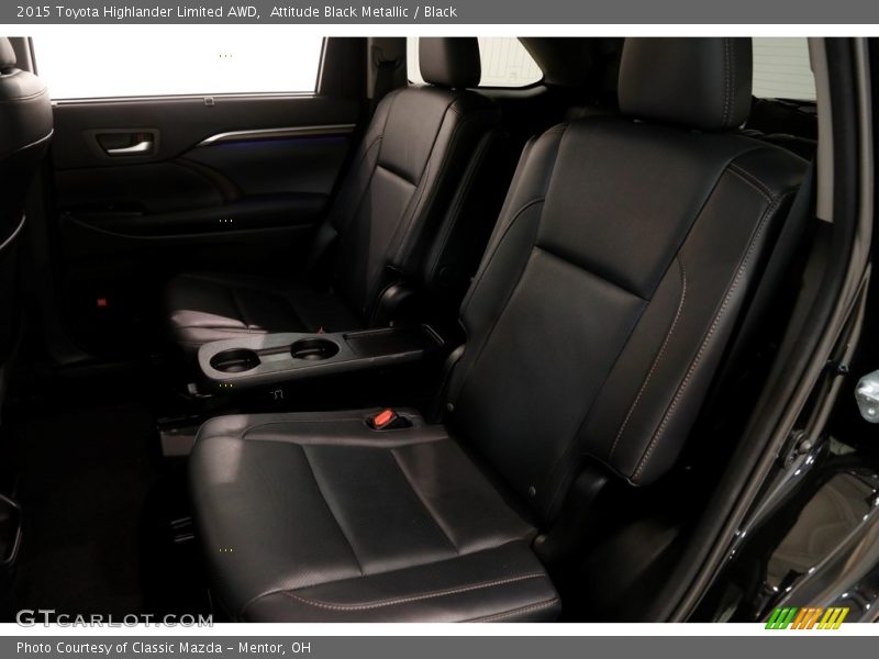 Attitude Black Metallic / Black 2015 Toyota Highlander Limited AWD