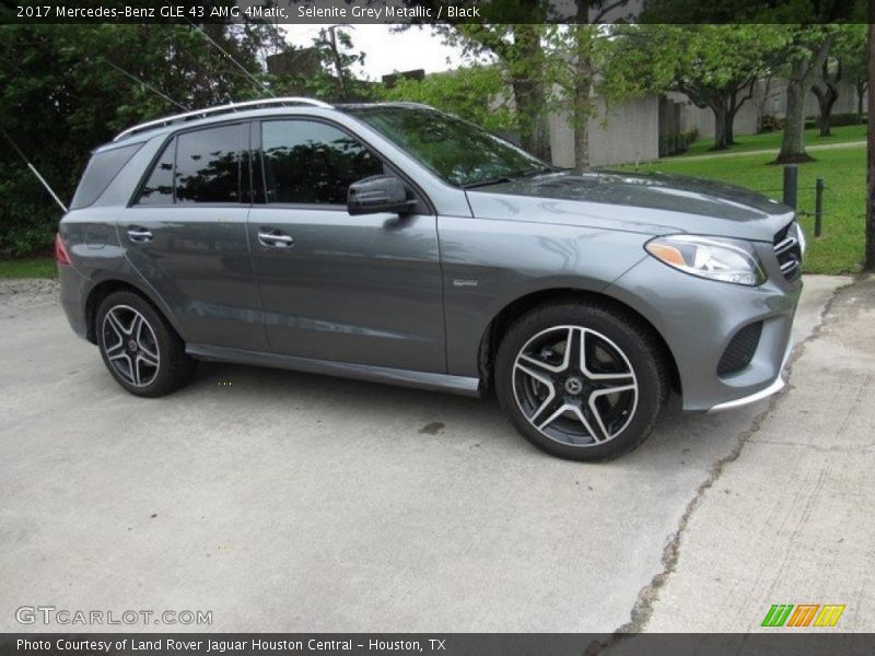Selenite Grey Metallic / Black 2017 Mercedes-Benz GLE 43 AMG 4Matic