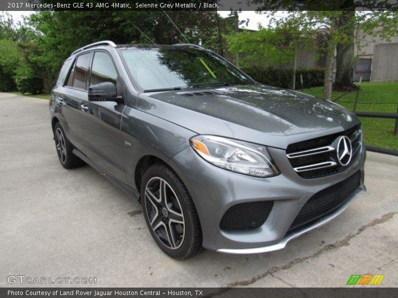 Selenite Grey Metallic / Black 2017 Mercedes-Benz GLE 43 AMG 4Matic