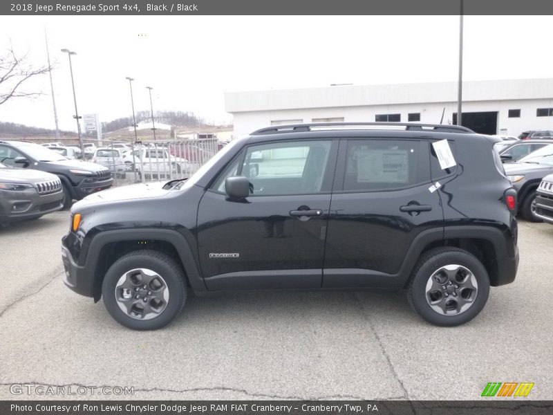 Black / Black 2018 Jeep Renegade Sport 4x4