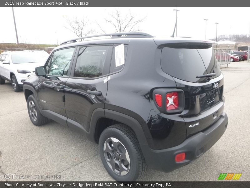 Black / Black 2018 Jeep Renegade Sport 4x4