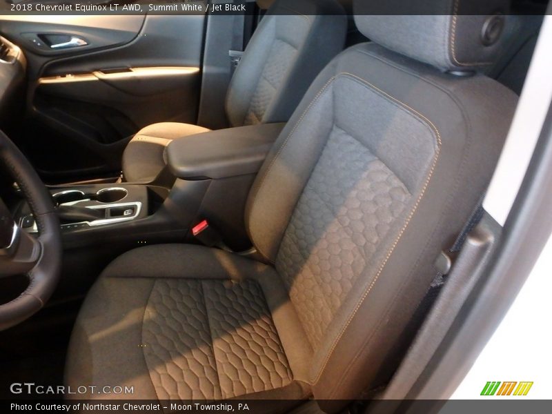 Summit White / Jet Black 2018 Chevrolet Equinox LT AWD