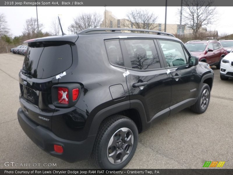 Black / Black 2018 Jeep Renegade Sport 4x4