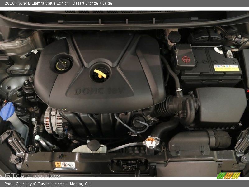 Desert Bronze / Beige 2016 Hyundai Elantra Value Edition