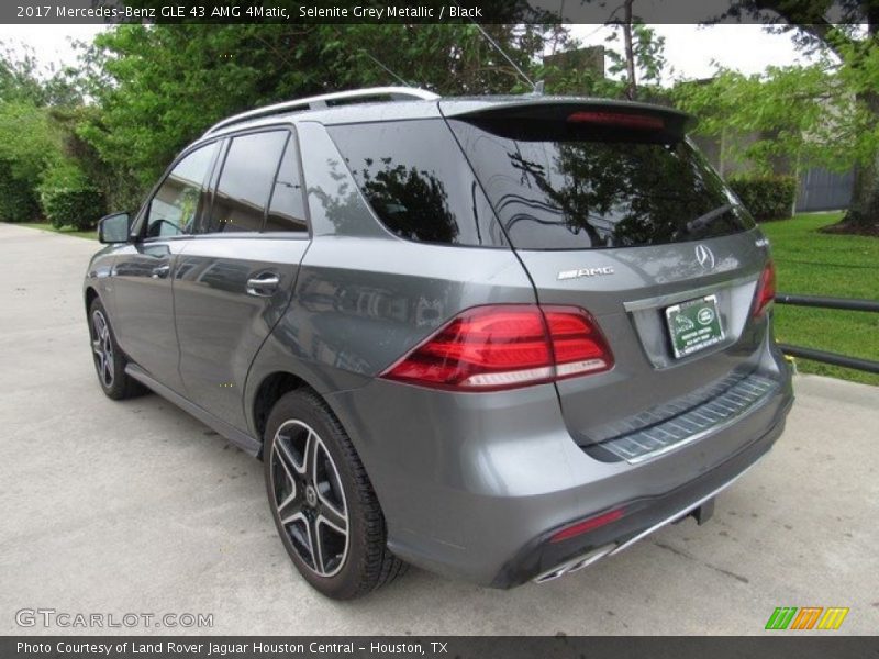 Selenite Grey Metallic / Black 2017 Mercedes-Benz GLE 43 AMG 4Matic