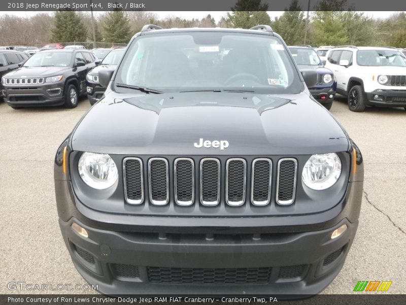 Black / Black 2018 Jeep Renegade Sport 4x4