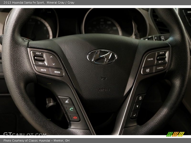 Mineral Gray / Gray 2013 Hyundai Santa Fe Sport