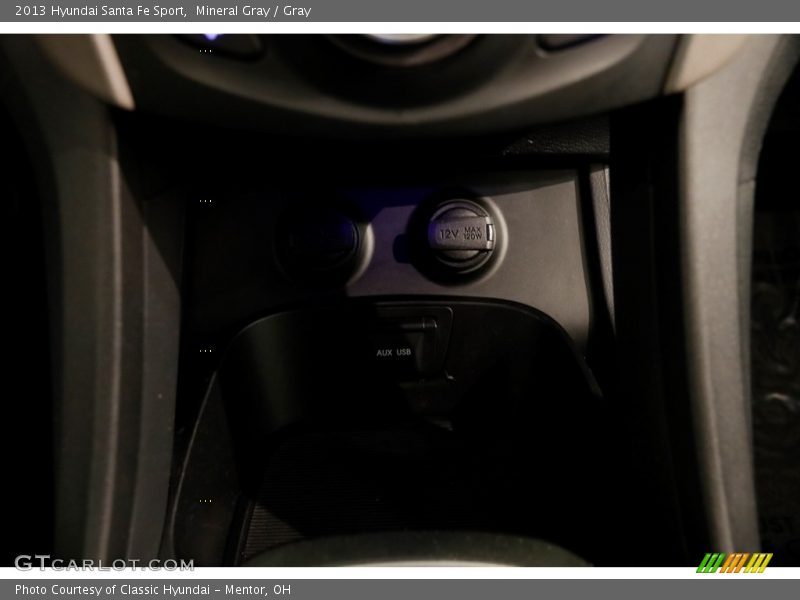 Mineral Gray / Gray 2013 Hyundai Santa Fe Sport