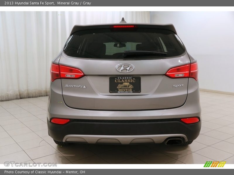 Mineral Gray / Gray 2013 Hyundai Santa Fe Sport