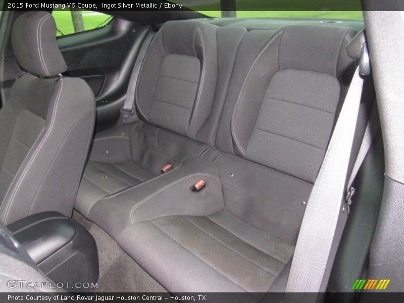 Ingot Silver Metallic / Ebony 2015 Ford Mustang V6 Coupe