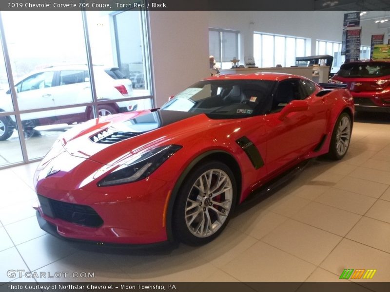 Torch Red / Black 2019 Chevrolet Corvette Z06 Coupe