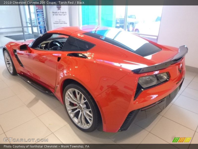 Torch Red / Black 2019 Chevrolet Corvette Z06 Coupe