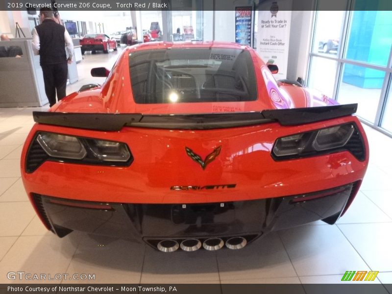 Torch Red / Black 2019 Chevrolet Corvette Z06 Coupe