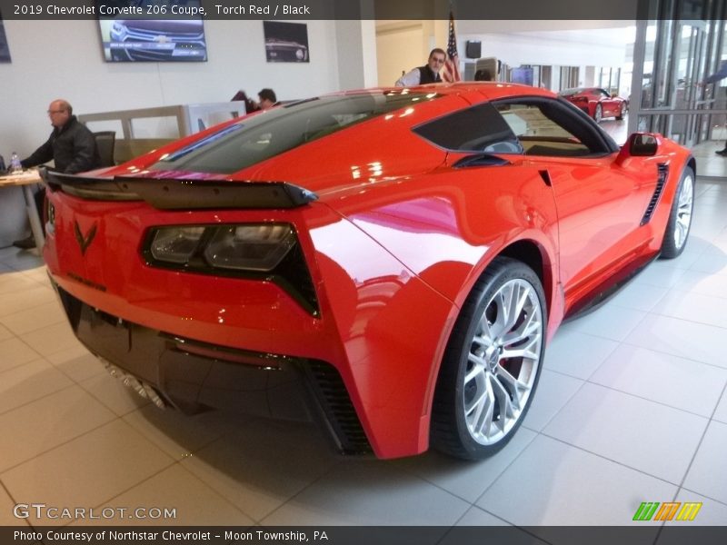 Torch Red / Black 2019 Chevrolet Corvette Z06 Coupe