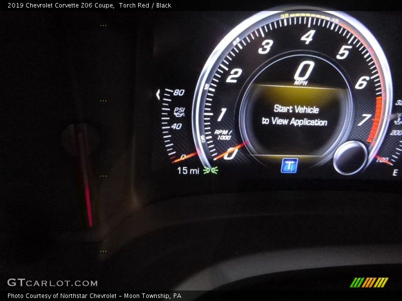  2019 Corvette Z06 Coupe Z06 Coupe Gauges