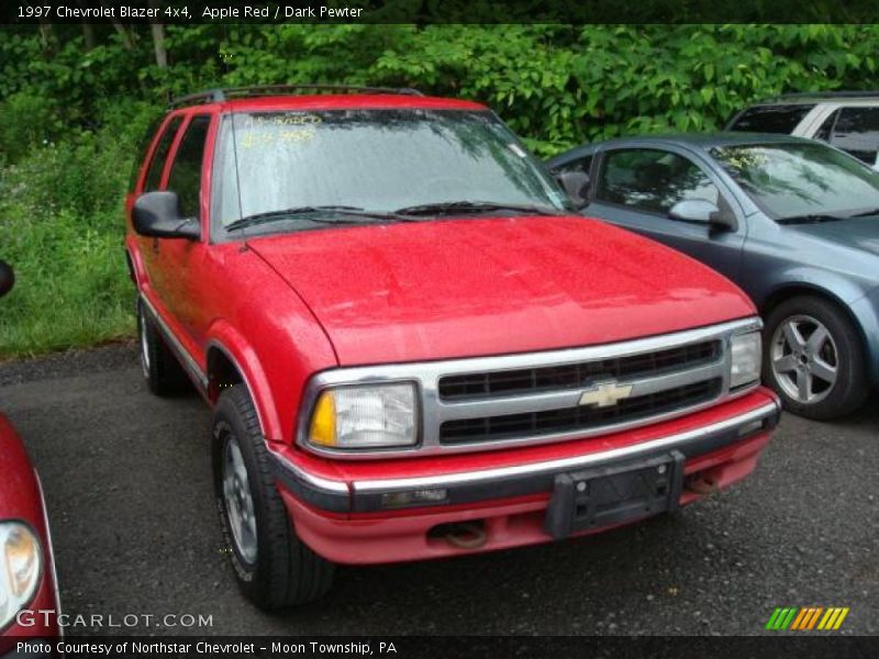 Apple Red / Dark Pewter 1997 Chevrolet Blazer 4x4