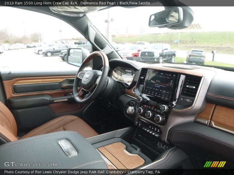 Dashboard of 2019 1500 Long Horn Crew Cab 4x4