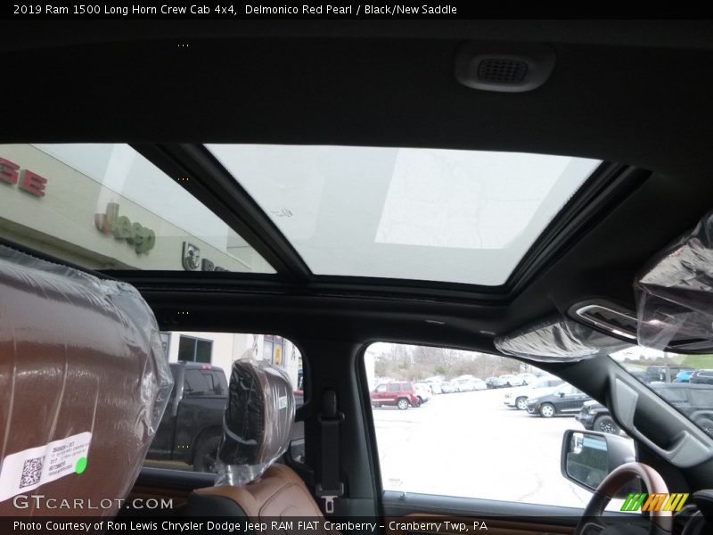 Sunroof of 2019 1500 Long Horn Crew Cab 4x4