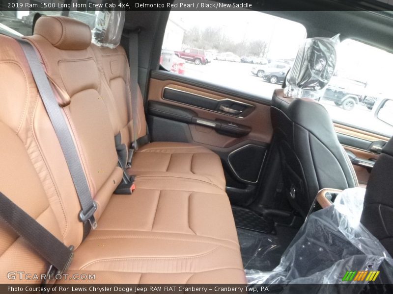 Rear Seat of 2019 1500 Long Horn Crew Cab 4x4