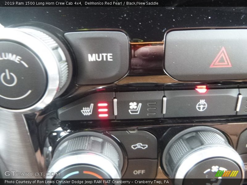 Controls of 2019 1500 Long Horn Crew Cab 4x4