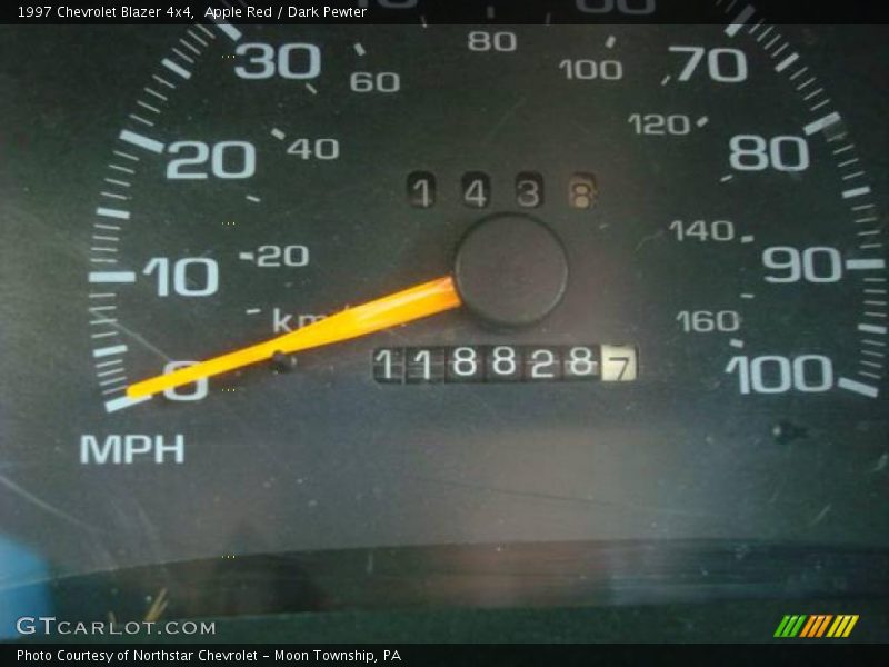 Apple Red / Dark Pewter 1997 Chevrolet Blazer 4x4