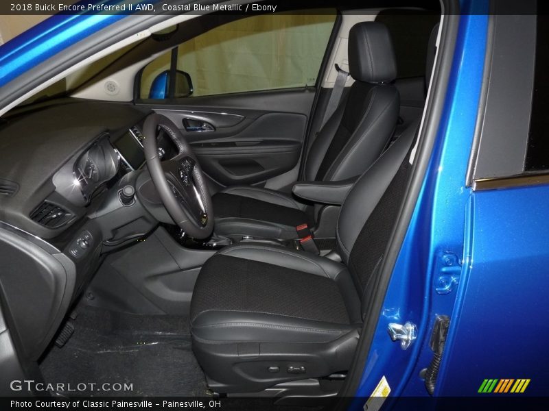 Coastal Blue Metallic / Ebony 2018 Buick Encore Preferred II AWD