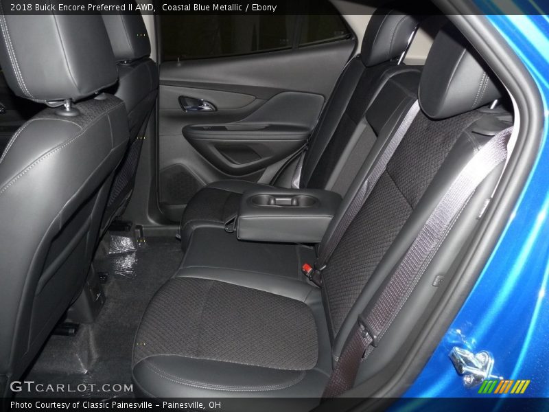 Coastal Blue Metallic / Ebony 2018 Buick Encore Preferred II AWD