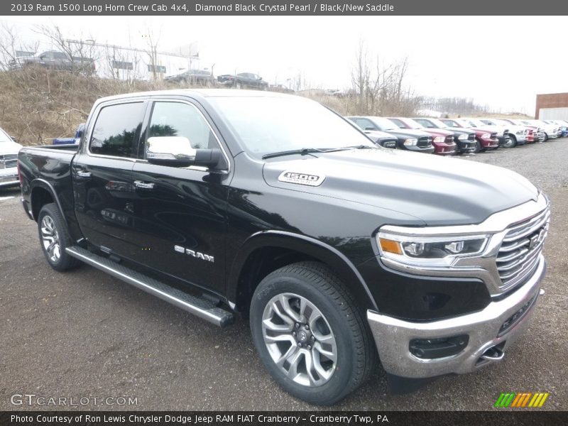 Front 3/4 View of 2019 1500 Long Horn Crew Cab 4x4